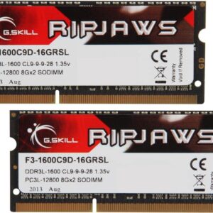 G.Skill Ripjaws 8GB DDR3 1600MHz SO-DIMM Laptop RAM