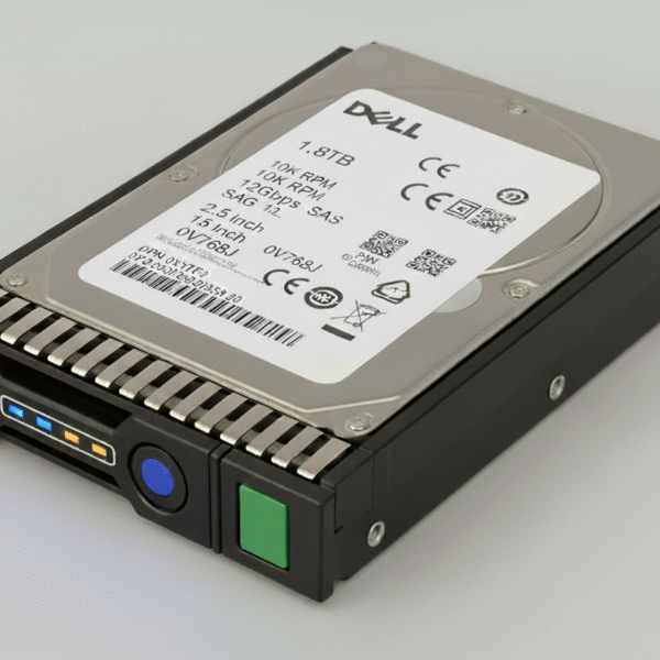 Dell 1.8TB 10K 2.5in 12GbpsSAS HDD for R710. (Part Number: 0V768J)