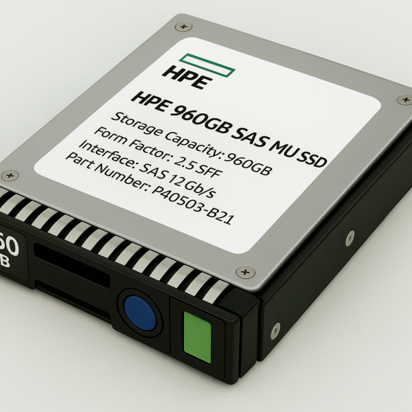 HPE 960GB SATA MU SFF BC SSD (Part Number: P40503-B21)