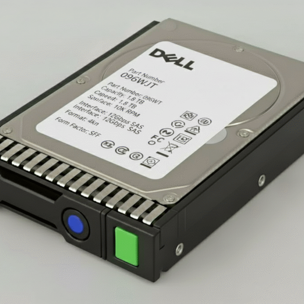 DELL 1.8TB SAS 12Gbps 10K 4Kn SFF HDD. (Part Number: 096WJT)