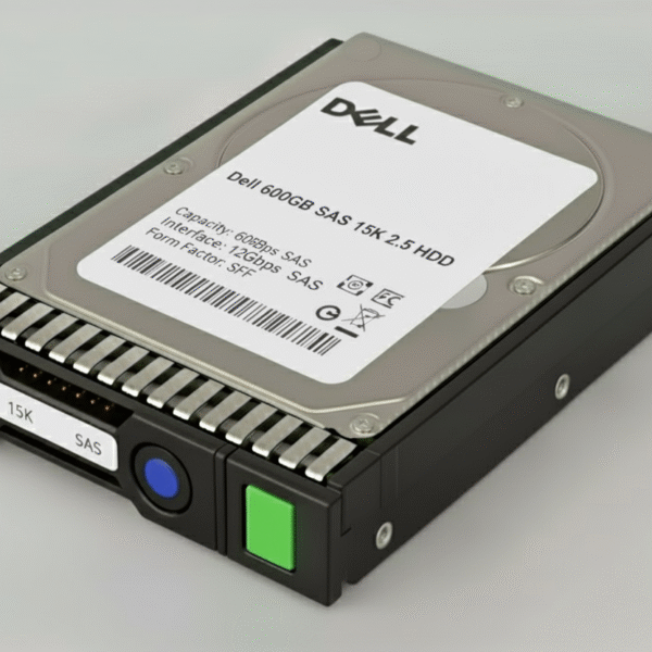 Dell 600GB SAS 15K 2.5 HDD for R730 Server.