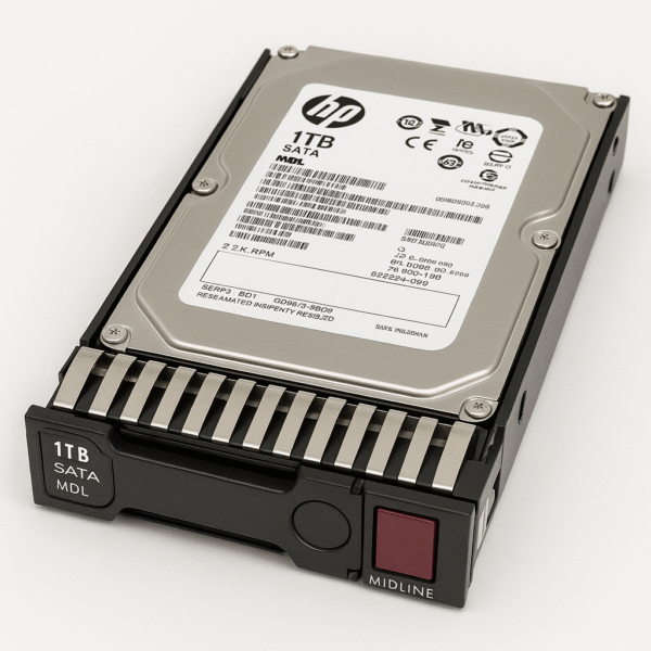 HP PN- 625609-B21 1TB 7200RPM SATA 2.5-Inch SFF Hot Plug Midline Hard Disk Drive with Tray for HP ProLiant DL585 G7 (Refurbished)