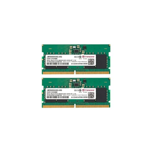 Transcend JetRAM 8GB DDR5 5600Mhz SO-DIMM Laptop RAM