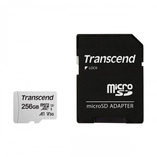 Transcend 256GB Micro SD UHS-I U3 Memory Card with Adapter